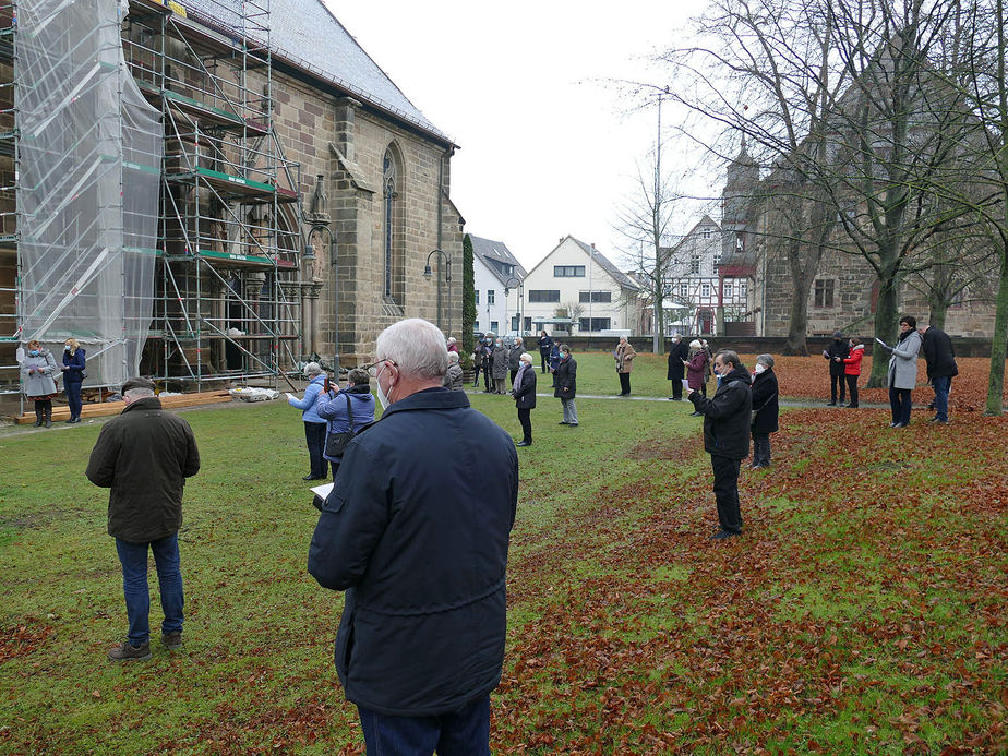 Beauftragung zu Lektorat und Akolythat in St. Marien, Volkmarsen (Foto: Karl-Franz Thiede)